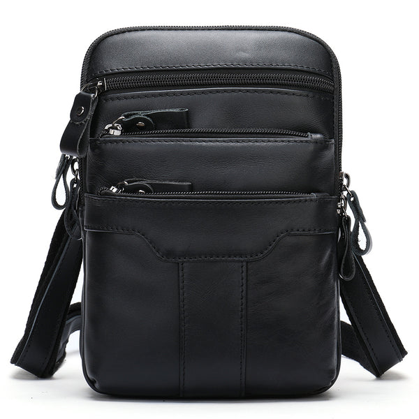 Bolsa Mensajero de Cuero Vacuno Vintage