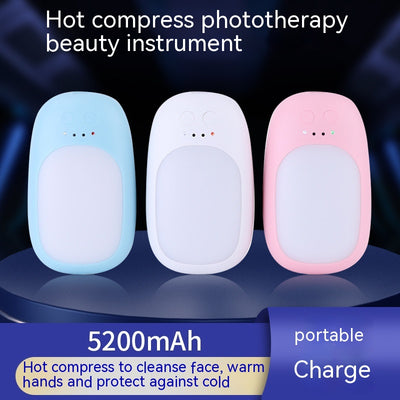Dispositivo IPL Fotón 3 en 1 con Compresa Térmica y Luz Roja para Rejuvenecimiento Facial - Image 3
