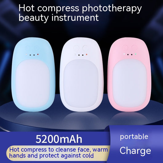 Dispositivo IPL Fotón 3 en 1 con Compresa Térmica y Luz Roja para Rejuvenecimiento Facial - Image 3