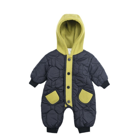 Mameluco Acolchado para Bebé con Forro Polar - Traje de Salida Grueso y Cálido - Image 2