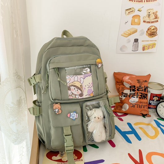 Mochila de Moda Personalizada de Gran Capacidad para Niñas - Image 8