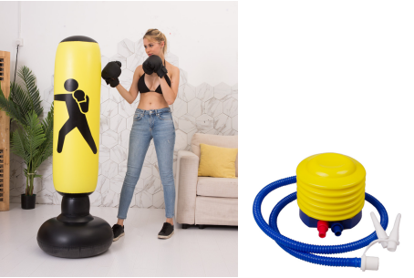 Saco de Boxeo Inflable Tipo Tumbler Autosoportante - Image 10