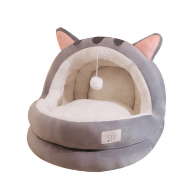 Cama Nido para Gatos Cerrada Cuatro Estaciones - Calidez Todo el Año - Image 13