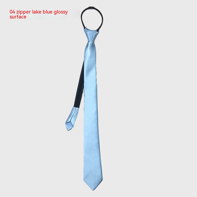 Camisa Ejecutiva con Cierre de Cremallera Estilo Coreano para Hombre
