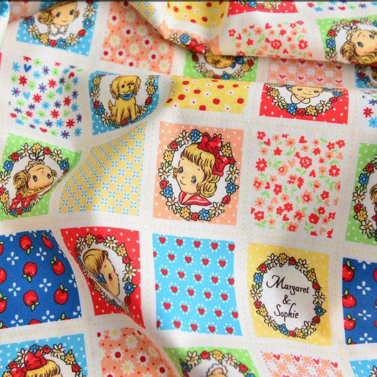 Tela de Algodón Estampada con Diseños Florales y Caricaturas - Image 53