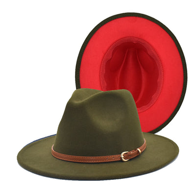 Sombrero Jazz Reversible de Lana para Hombre - Image 12