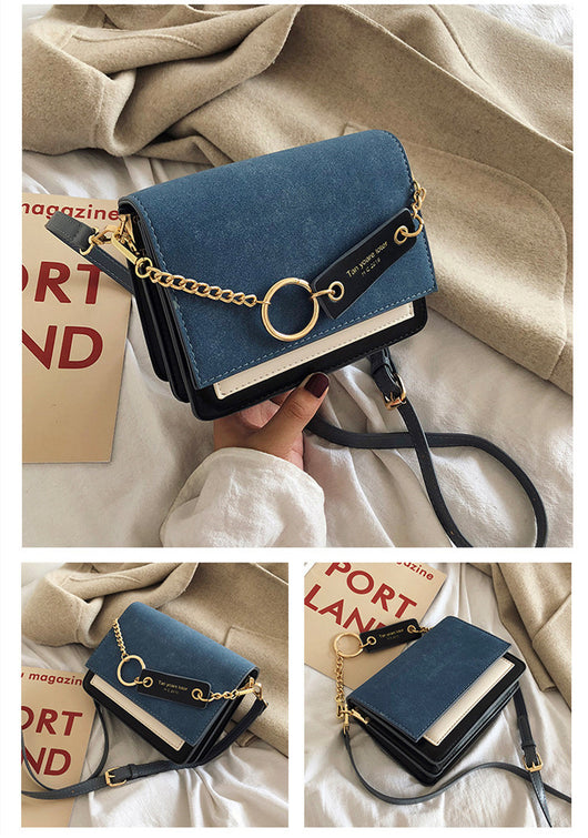 Bolso Mensajero Coreano Acolchado para Otoño e Invierno - Image 4