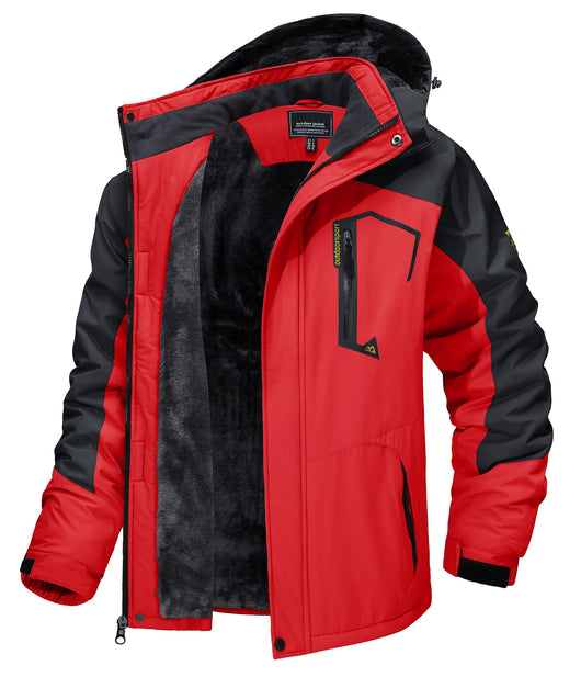 Chaqueta de Invierno Impermeable con Gorro Desmontable - Image 12