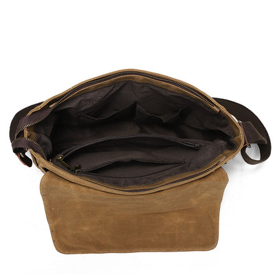 Bolsa para Cámara de Cuero Engrasado Repelente al Agua - Image 4