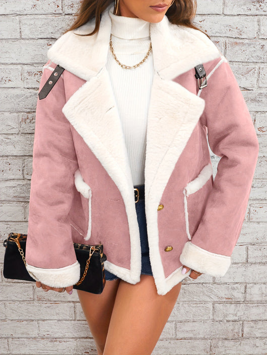 Chaqueta Polar con Cuello Tipo Polo - Abrigo Casual para Invierno - Image 14