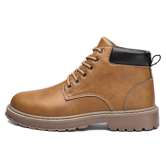 Botas Martin Altas para Hombre Estilo Británico Retro - Image 14