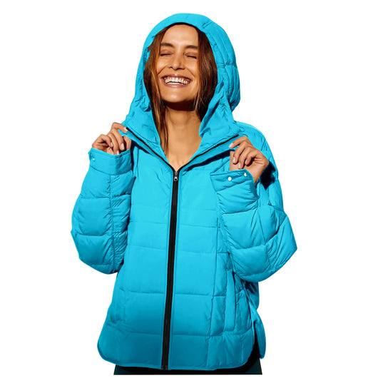 Chaqueta Deportiva Suelta con Capucha para Mujer - Image 3