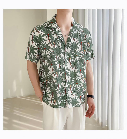 Camisa Cuello Cubano Hombros Sueltos - Image 14