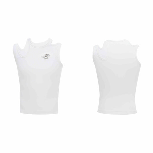 Chaleco Unisex con Detalles Metálicos - Camiseta Sin Mangas Ajustada - Image 9