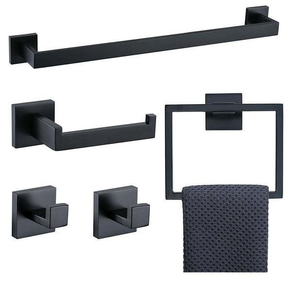 Portarrollos de Tubo Cuadrado para Baño - Image 5