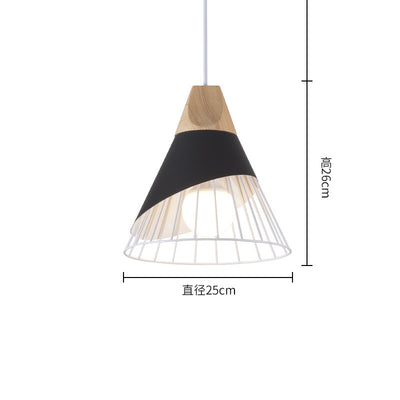 Lámpara Colgante de Cuerno y Hierro para Sala, Recámara y Estudio - Image 5