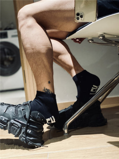 Calcetines de Lana para Hombre con Letras Deportivas - Image 20