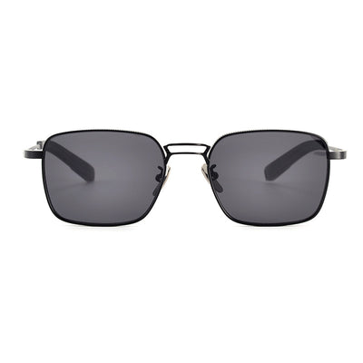 Gafas de Titanio Puro con Diseño Cuadrado Doble Varilla para Miopía Hombre - Image 5