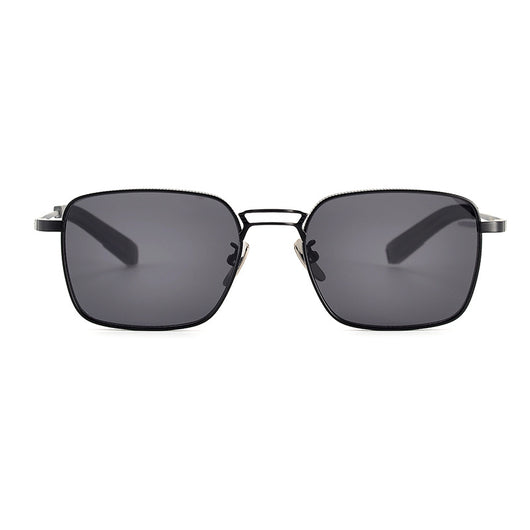 Gafas de Titanio Puro con Diseño Cuadrado Doble Varilla para Miopía Hombre - Image 5