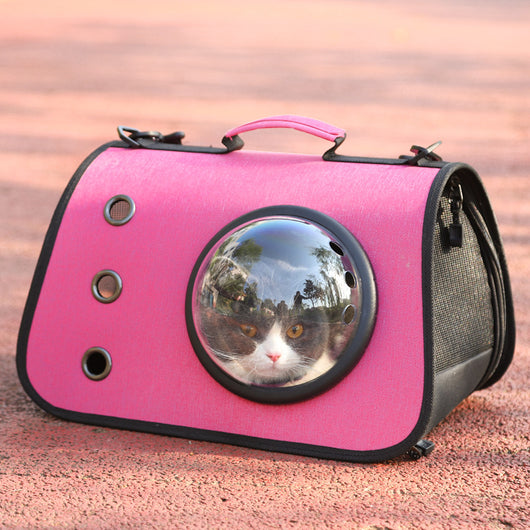 Bolsa Transportadora Plegable de Lino para Mascotas - Image 5