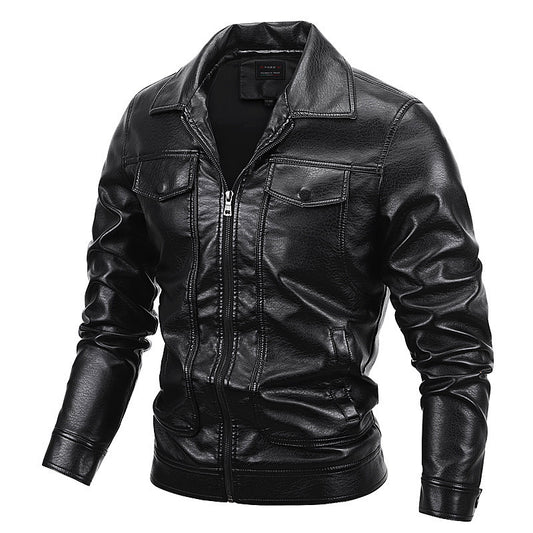 Chaqueta Casual de Solapa Corta para Hombre - Estilo Moderno - Image 2