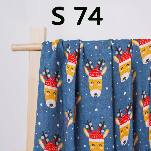 Manta de Gasa de Algodón para Recién Nacido - Envolvente Multifuncional - Image 29