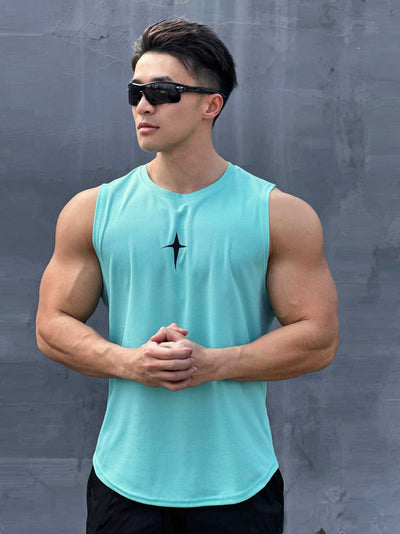 Camiseta Ajustada sin Mangas para Hombre - Image 15