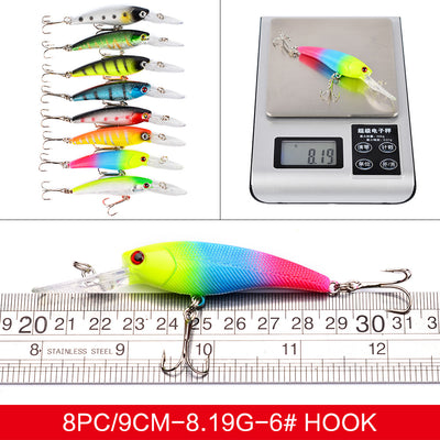 Set de 16 Señuelos Híbridos Mino DWMI020 para Pesca Profesional - Image 5