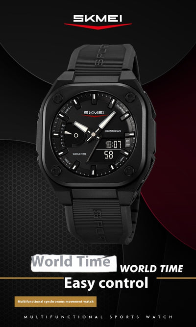 Reloj Electrónico Deportivo Dual con Insertos Luminosos e Impermeabilidad Total - Image 17