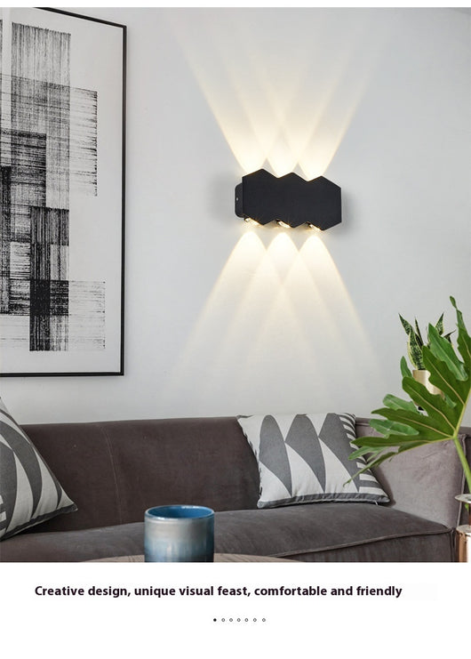Lámpara de Pared LED Minimalista Onda para Pasillos - Image 15