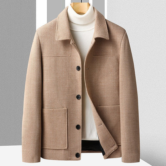 Abrigo de Lana Gruesa y Suave para Hombre - Image 15