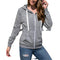 Sudadera con Capucha Estampado Bosque y Cordones Ajustables