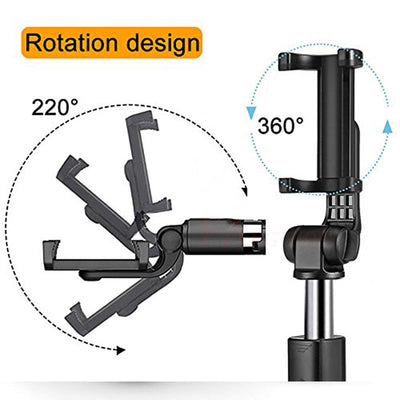 Trípode Selfie Stick Universal con Bluetooth - Compatible con iPhone y Android - Image 7