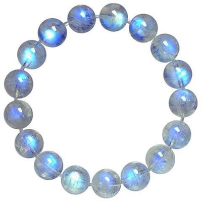 Pulsera de Piedra Lunar Azul - Cuentas Sueltas de Luz Moonstone - Image 8