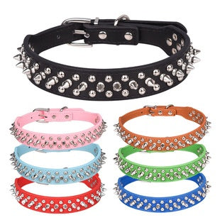 Collar de Cuero para Mascotas con Remaches - Tallas Mediana y Grande - Image 15