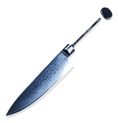 Cuchillo Chef Damasco 8 Pulgadas - Hoja Profesional de Alta Precisión