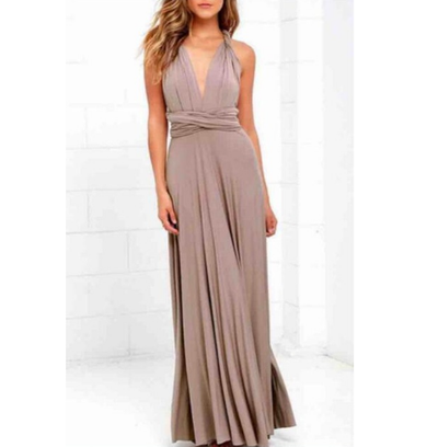 Vestido Largo Backless Multiusos para Fiestas y Bodas - Image 12
