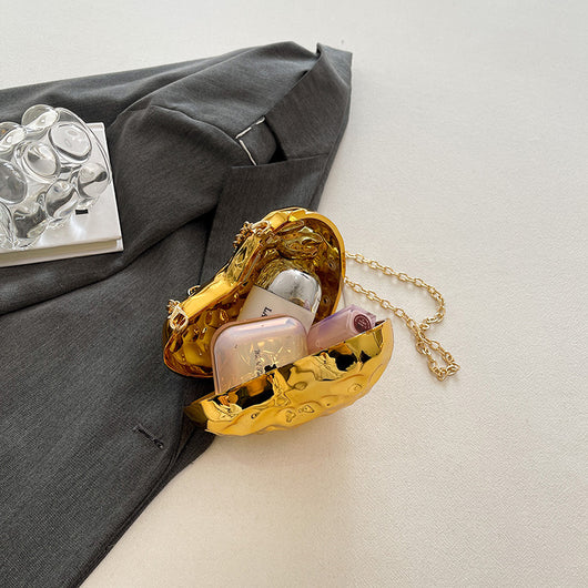 Bolso Bandolera Acrílico con Diseño de Corazón Meteorito Brillante - Image 4