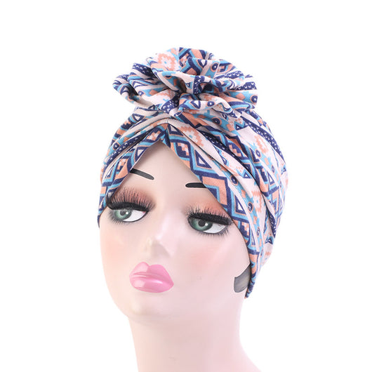 Sombrero Bandana de Algodón con Estampado Floral - Image 15