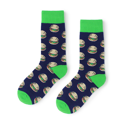 Calcetines de Algodón para Parejas - Diseño Creativo Serie Alimentos - Image 8