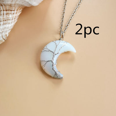 Collar Árbol de la Vida en Amatista Natural Hecho a Mano - Colgante de Fortuna - Image 13