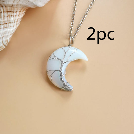 Collar Árbol de la Vida en Amatista Natural Hecho a Mano - Colgante de Fortuna - Image 13