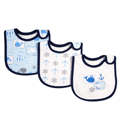 Babero de Algodón Estampado Impermeable para Bebé - Image 18