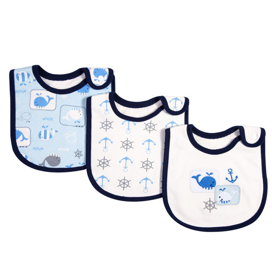 Babero de Algodón Estampado Impermeable para Bebé - Image 18