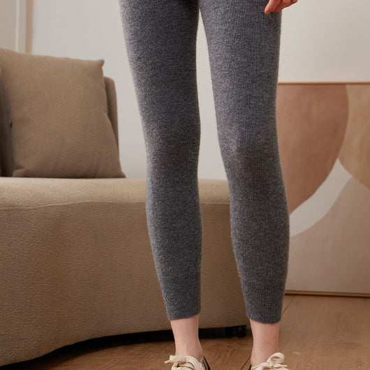Leggings Térmicos Cintura Alta de Cachemira - Ajuste Slim Cómodo - Image 3