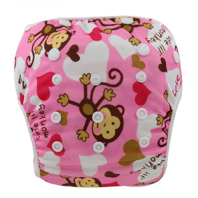 Pañal de Baño Ajustable Impermeable Unisex para Bebé - Image 24