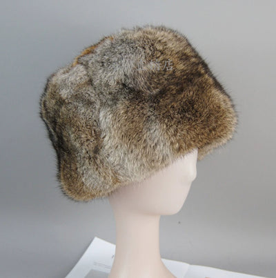 Gorro Térmico de Algodón Grueso con Protección para Oídos - Abrigo Ideal para Adultos Mayores - Image 3