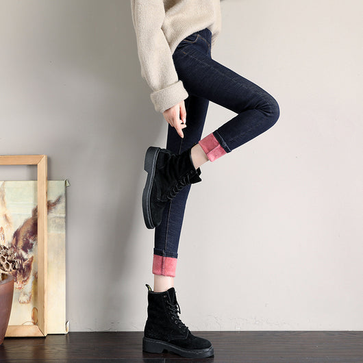 Pantalones Vaqueros Talle Alto Acolchados para Mujer - Image 8