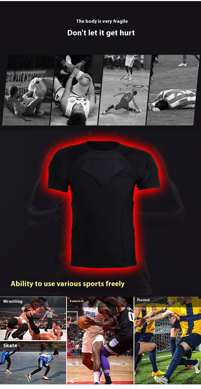Camiseta Protectora Antiimpacto para Fútbol y Baloncesto - Image 9