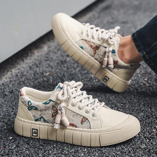 Tenis de Lona Versátiles para Todas las Estaciones - Image 2